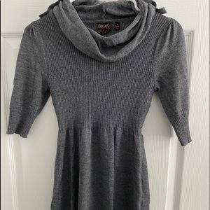 sweater mini dress